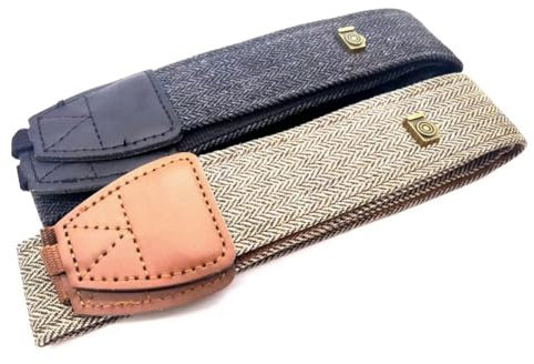 Jeenuuder 2 Stück Kameragurt, Verstellbarer Vintage-Kameragurt, Schultergurt, SLR-DSLR-Kamera, Universelles Ersatzzubehör