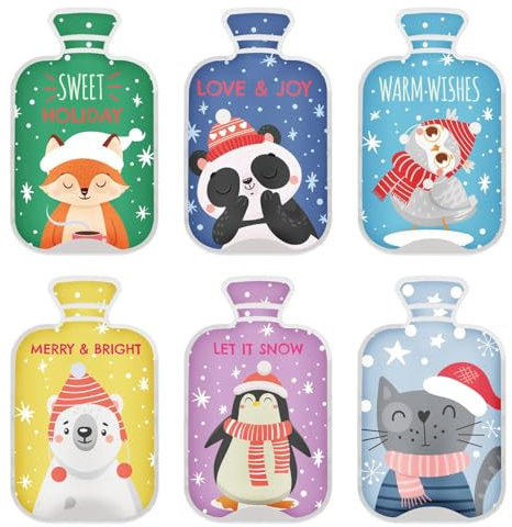 Humairc Taschenwärmer 6er Handwärmer Taschenwärmer Wiederverwendbar Handwärmer Kinder Weihnachten Taschenwärmer Pocket Warmer Fingerwärmer