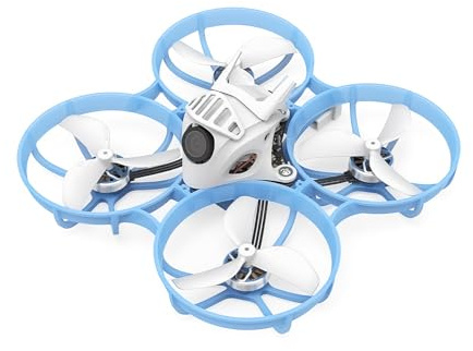 BETAFPV Meteor75 Pro Bürstenlos Whoop Quadrocopter mit Matrix 1S 5IN1 FC, 45mm 3-Blatt Props, Flug Bis Zu 6,5Min mit LAVA II 580mAh 1S Akku, für FPV Drohne Freestyle Racing Indoor Outdoor - ELRS