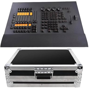 Consola 512 y operador MIDI, controlador de luz de canal con diseño de cajón, for conciertos en vivo, clubes de DJ KTV