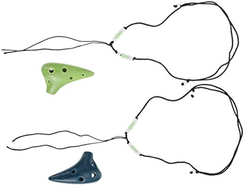 Keramik-okarina-spielzeug 6-loch-musikinstrument Mini-okarina Für Kinder Anfänger-blasinstrument Exquisites Kinder-spielzeug