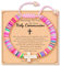 TELAIN Christening Gift Cross Bracelet for Girls - Communion Gift for Boys and Girls, Baptism Gift for Daughter, Granddaughter, Godchild
