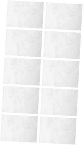 WRITWAA 10 Feuilles Films de Protection Plastique Laminage à Froid Imperméables pour Cartes Photos et Loisirs Créatifs