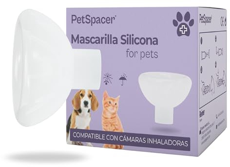Mascarillas Inhaladores Para Mascotas | Silicona Adaptable y Segura