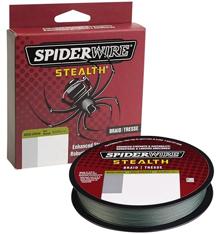 SpiderWire Stealth , Moss Green, 15lb - 200yd