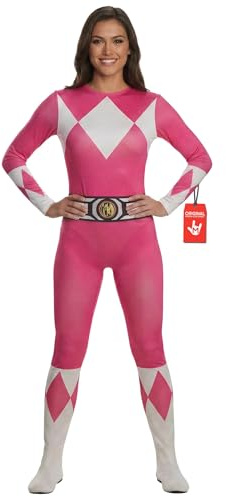 Morphsuits Rosa Hjältedräkt Dam Helkroppsdräkt Vuxen - Morphsuit Maskeradkostym Festdräkt Halloween Damer, M