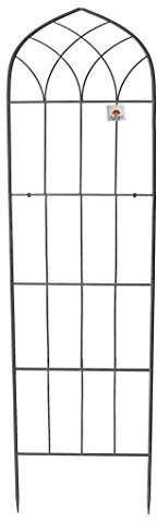 RUDDINGS WOOD Extra Large Black Garden Trellis Plant Privacy Flower Clematis Metal Wall Frame Trellises 2.1m x 0.6m