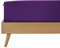 Schiesser Edeljersey Spannbettlaken Jessi | 100% gekämmte Baumwolle aus nachhaltiger Produktion | für Matratzen 90x200cm bis 100x200cm | Matratzenhöhe bis 22cm | Lila