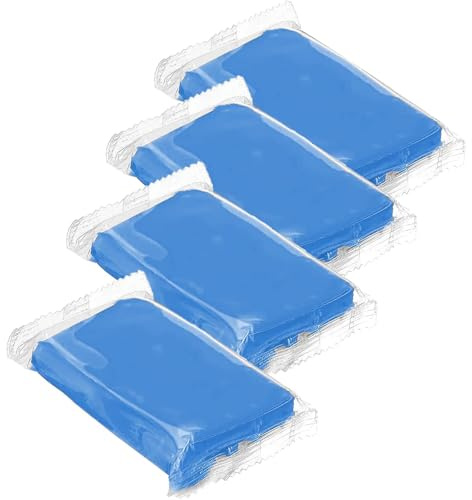 Barra Di Argilla Per Auto, 4 Pezzi Auto Pulizia Clay Bar, 100 g Detailing Auto Argilla Bar, Clay Bar per Pulizia Auto, Pulizia Auto Barra Argilla, Per La Pulisci Parabrezza Lucidatura, Lavaggio, Blu