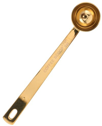 GOOHOCHY Cucchiaio Dosatore Da Caffè in Acciaio Inossidabile Con Manico Lungo Misurino Per Caffè e Latte in Polvere Design Graduato Per Misurazione Precisa