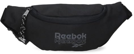 Reebok ONA Riñonera Negro 27x11x6,5 cms Poliéster by Joumma Bags