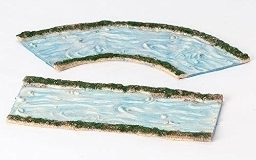 Fontanini by Roman Inc., Stream, 2 Piece Set, 5 Collection, Nativity Figure and Accessories, Hand Sculpted and Painted