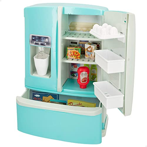 COLORBABY Play - Frigorífico de Juguete con Sonido, Nevera de Juguetes, Utensilios de Cocina, Accesorios de Cocina, Juguetes para niños, Electrodomésticos de Juguete (46902)