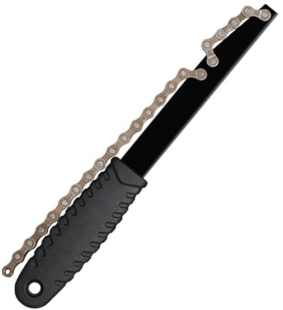 Oumers Bicycle Chain Whip Wrench, Bike Flywheel Removal Tool Lockring Sprocket Removal Wrench Bicycle Cassette Tool Lockring Sprocket Remover