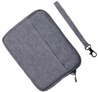 RZL PAD & TAB Omslag Covers Fodral påse for Sony Reader PRS-T3/T2/T1/650/600, e-boksväska for Onyx Boox Poke 3 2 Color Pro 6 tum (Färg : Dark Gray)