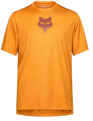 Fox Racing Herren Ranger Ss Jersey Fox Head Hemd, Caramel, M