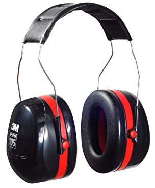 3M H10A Peltor Optime 105 Over the Head Earmuff, Ear Protectors, Hearing Protection, NRR 30 dB