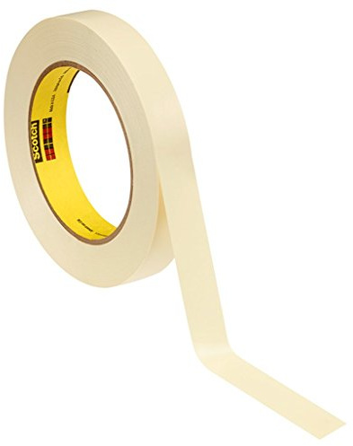 3M 470 Electroplating Mounting Tape, 19 mm x 33 m, 0.18 mm, Yellow, Pack of 48