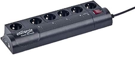EnerGenie EG-PMS2 Multiprise programmable 6 prises avec protection contre les surtensions et interface USB