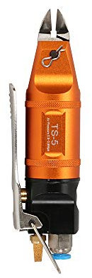ERSINIAN Alicates de Corte Diagonal neumáticos de Aire, Tijeras de Corte de Metal, Herramienta de Corte de cizalla neumática para Alambre de Cobre de 0,5 mm y Alambre de Hierro de 1,0 mm.
