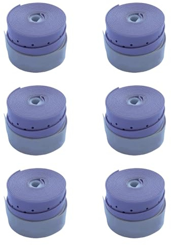 Xanorrg Surgrip De Badminton Antidérapant Bande Raquette en Cuir PU avec Absorption La Sueur pour Raquettes Tennis Et Squash Poignée Raquettes Tennis Antidérapante Super Absorbante