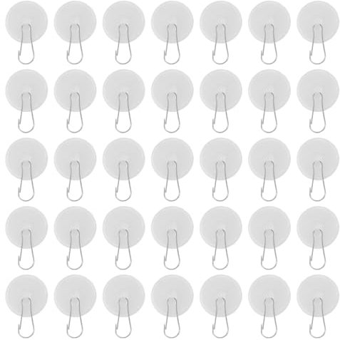 HINGTAI 100 pezzi ganci da parete, ganci da parete senza chiodi, usi multipli, ganci adesivi, ganci impermeabili e antiruggine per appendere ganci da parete adesivi, ganci da parete rimovibili adatti