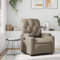 ShGaxin Relaxsessel Cappuccino-Braun Kunstleder, Fernsehsessel, Kinosessel, Lesesessel, Tv Sessel, Ohrensessel, Armsessel, Seselstuhl Wohnzimmer - 372509