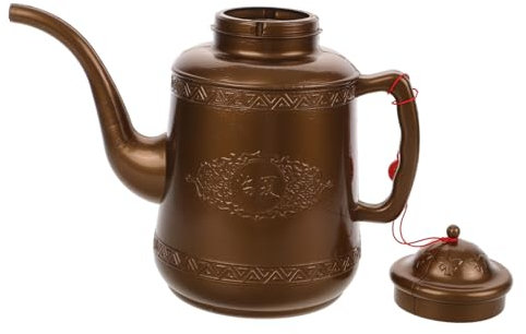 COLLBATH Lavoir Porte Cruche D'eau Chaude Lanceur Cruches Pichet De Boisson Pichets De Thé Glacé Carafe à Vin Pichet Frigo Étagère Bouteille Diffuseurs Théière Vintage Coffee Plastique