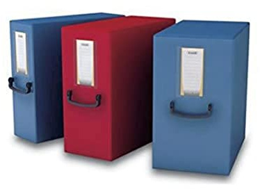 Fellowes 40271 Raccoglitore Pick Up Box, Dorso 12 cm, Rosso