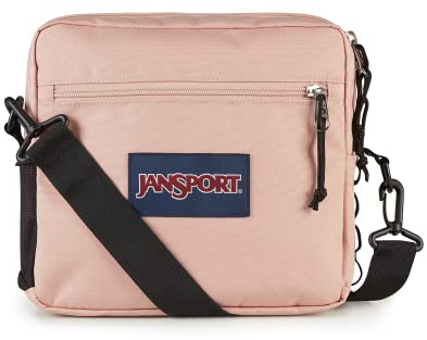 JanSport Central Adaptive Accessory Bag – Wheelchair & Walker Compatible, Versatile Carry Options, Tuck-Away Adjustable Loops, SaniStash Pocket for Easy Access, Misty Rose