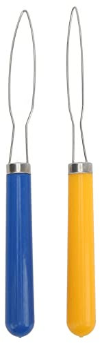 Paquete de 2 Ayudas para Vestirse con Gancho de Botón con Ayuda para Tirar de la Cremallera Y Ayuda para Tirar de la Cremallera para el Dispositivo de Asistencia con Botones Ayuda para Abotonar Camisa