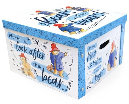 Robert Frederick Paddington Collapsible Storage Box - Large, Blue