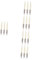 HAPINARY 15 Stück Ersatz Stiftspitzen Offic Shooties Austauschbare Stiftspitzen Praktische Farbmarker Farbstift Markierungsstiftspitze Malstiftspitzen Schulbedarf Tragbare