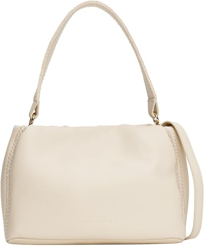 Tommy Hilfiger Donna Borsa a Spalla Soft Summer Mini Bucket Secchiello, Beige (Classic Beige), Taglia Unica