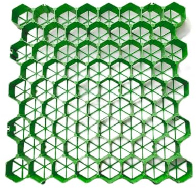 Solut, 4 lastre per pavimentazione permeabili al cemento, 7 cm, per vialetti e terrazze, 4 pezzi