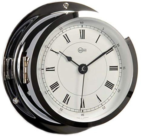 Barigo 1187CR Star Schiffsuhr Chrom Silber 110mm