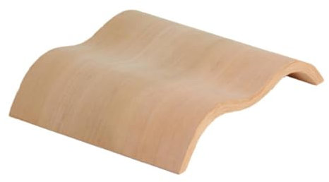 sentiotec Sauna Ergo-Kopfstütze Wave Espenholz