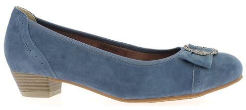 Hirschkogel Damen 3009220 Pumps, Blau Jeans, 38 EU