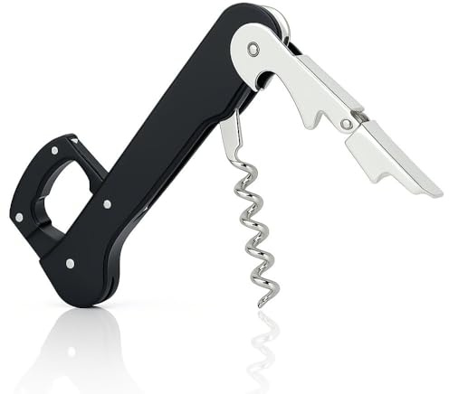 Barbits Pirouette cavatappi con tagliacapsule – Apribottiglie professionale