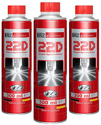 3X RZ22D Diesel System Reiniger | Einspritzsystem Reiniger | Injektor Reiniger | Diesel Additiv | Korrosionsschutz | TÜV-Geprüft | 300 ml Dose