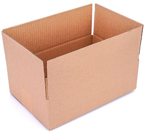 verpacking Faltkartons 295 x 195 x 90 mm Braun (Außenmaß 300 x 200 x 100 mm) KK 33 1-wellig Versandkarton für kleine Waren DHL Päckchen DPD GLS Kartons (50 Stück)