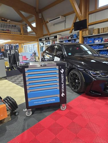 Stahl-Faust Werkzeugwagen Werkstattwagen mit Werkzeug