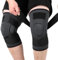 Ruilaibao Kniebandage xxxl übergewicht für Dicke Oberschenkel Einstellbar Kniebandage Große Größe 4xl 5xl für Dicke Beine Damen und Männer Sport Kniestütze für Arthrose Meniskus 2 Stück (Schwarz, 4XL)