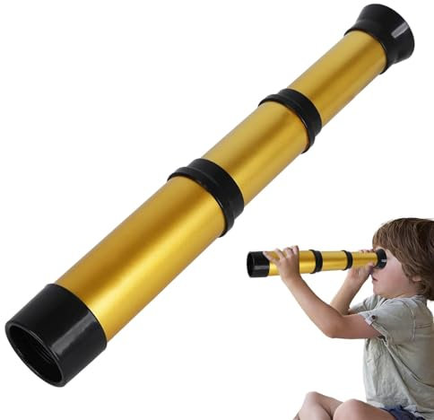 Kinderteleskop - Kinderteleskop Pirat, Weltraumteleskope für den Außenbereich | Zusammenklappbares Teleskop für den naturwissenschaftlichen Unterricht von Kindern, tragbares Monokular-Teleskop für Erw