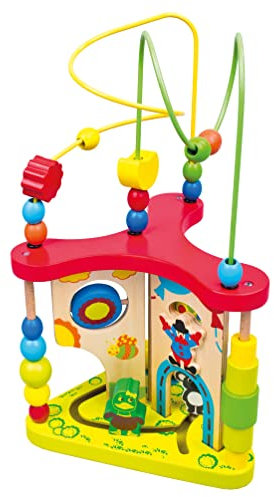 Mertens große Motorikschleife, Spielzeug für Kinder ab 1,5 Jahre, Kinderspiel (Motorikspielzeug zur Förderung der Hand-Augen-Koordination, Wahrnehmung & Feinmotorik), Mehrfarbig