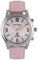 Verbalise Ladies Radio Controlled Talking Watch with Pink Leather Strap