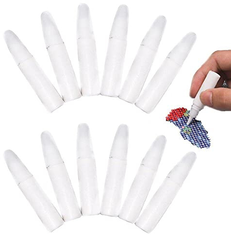 Dinntty 5d Diamond Painting Glue 12PCS 3ml Diamond Puzzle Glue Artistic Glue Diamond Painting Accessories for DIY Craft