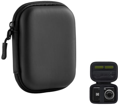 ARYIMYDP Custodia Universale per Fotocamera Digitale Compatta, Compatibile con Canon G7X e Kodak PixPro, Interno in Pelo di Cristallo Antiurto, Borsa da Viaggio per Accessori