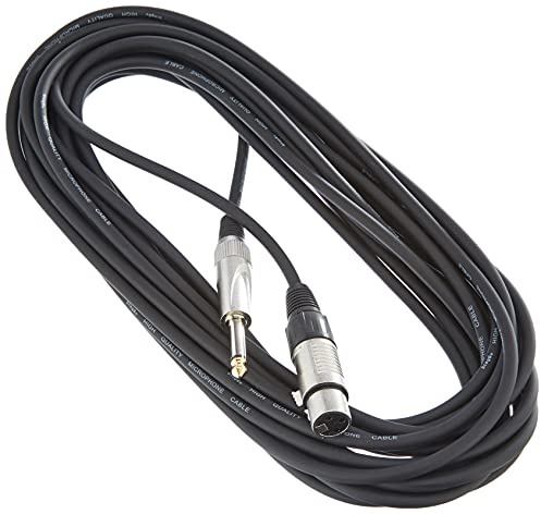 Stagg SMC10XP 10m/33 ft XLR to Jack Cable - Black