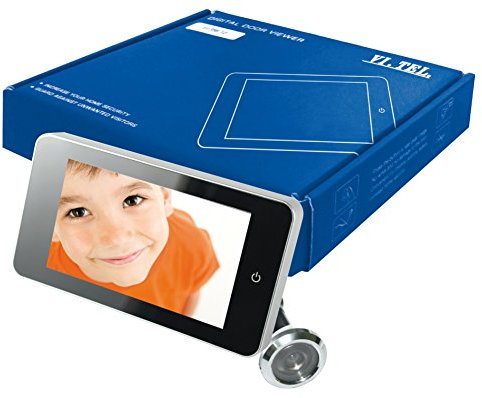 VI.TEL. E0378 12 Spioncino Digitale 4.0, Argento